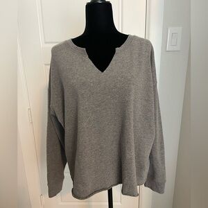 Torrid Cropped Gray Sweater